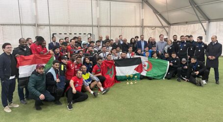 Tim Komunitas Palestina Raih Gelar Juara Sepak Bola Arab di Hongaria