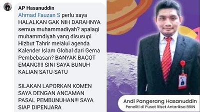 Tersangka Ujaran Kebencian AP Hasanuddin Ditahan di Rutan Bareskrim