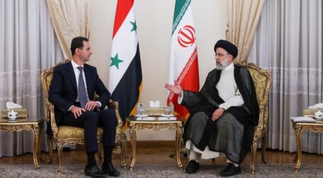 Presiden Iran Ebrahim Raisi Tiba di Suriah  Bertemu Bashar Assad