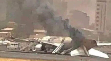 Pesawat Saudi Terkena Tembakan Dalam Kerusuhan di Sudan