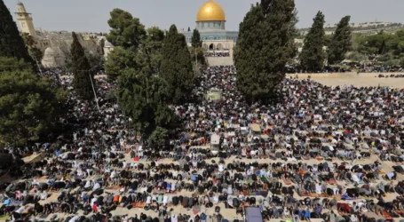 250.000 Jamaah Shalat Jumat di Masjid Al-Aqsa