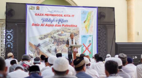 Aqsa Working Group Gelar Tabligh Akbar “Gaza Memanggil” Bela Palestina