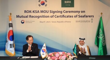 Arab Saudi-Korea Selatan Jalin Kerja Sama Transportasi Laut