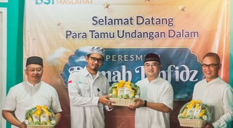 BSI Maslahat Launching Rumah Tahfidz Bina Santri Indonesia