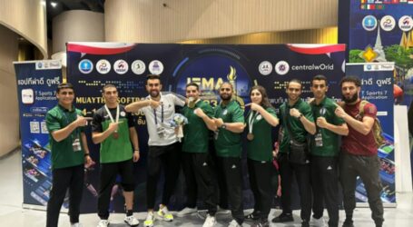 Muay Thai Palestina Raih Medali Emas di Kejuaraan Dunia di Thailand