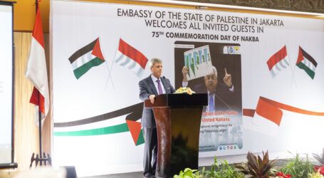 Kedubes Palestina di Jakarta Gelar Peringatan 75 Tahun Nakba