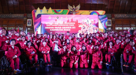 Menpora Lepas 500 Kontingen Indonesia ASEAN Para Games 2023 Kamboja