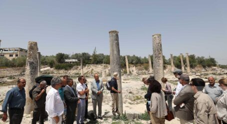 Setelah Kunjungi Kota Arkeologi Sebastia, Perwakilan UE: Warga Palestina Berhak Tinggal di Sana