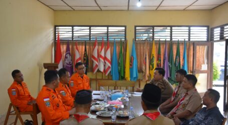 Kantor SAR Lampung Silaturahmi dan Sosialisasi SAKA SAR ke Kwarcab Lampung Selatan