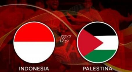 Laga Bola Indonesia vs Palestina