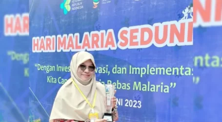 Nakes Wiwit Agustin Raih Juara Dua Tingkat Nasional Lomba Mikroskopis Malaria