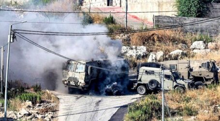 Brigade Al-Quds Rilis Rekaman Kendaraan Lapis Baja Israel Dibom