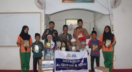 Dewan Dakwah Bengkulu Salurkan Al-Qur’an dan Iqro’ Anak Mengaji