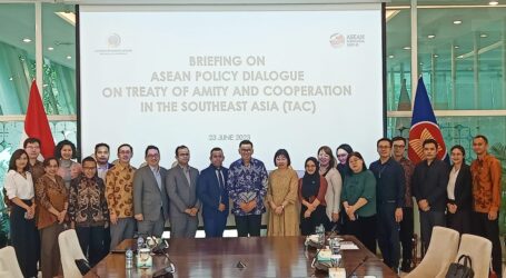 Kemlu RI Segera Gelar Dialog Kebijakan, Persahabatan dan Kerja Sama Asia Tenggara
