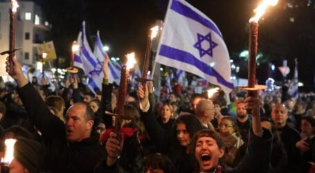 Pekan Ke-24 Warga Israel Kembali Demo Kecam Netanyahu