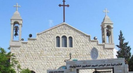 Pemukim Yahudi Serang Gereja Mar Elias