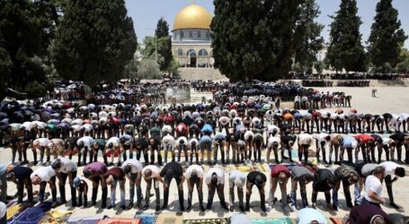 Sekitar 45.000 Jamaah Shalat Jumat di Masjidil Aqsa