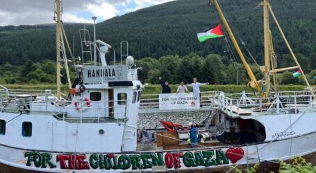 Kapal Handala Mulai Berlayar untuk Kampanye Cabut Blokade Gaza
