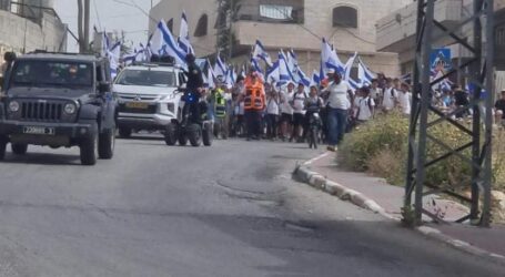 Pemukim Lakukan Pawai Provokatif Sepanjang Jalan Nablus-Ramallah