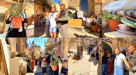 Pemukim Ilegal Yahudi Buang Perabotan Milik Keluarga Palestina Sob Laban