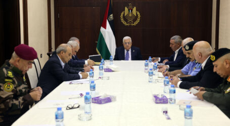 Presiden Abbas Adakan Pertemuan dengan Kepala Dinas Keamanan Ramallah