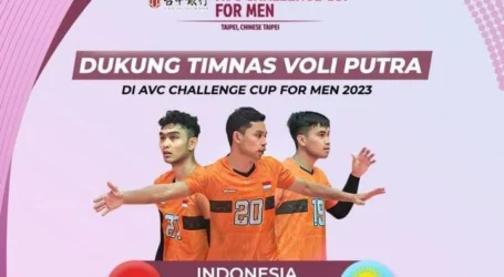 Timnas Voli Putra Indonesia Tekuk Kazakhstan 3-1 di AVC 2023, Lolos 12 Besar