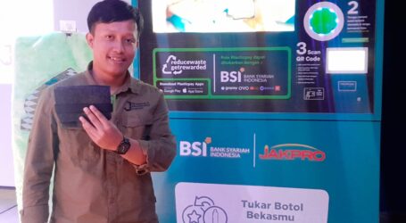 Jakpro Gandeng Plasticpay Luncurkan Mesin Pengelolaan Sampah Plastik di Taman Ismail Marzuki