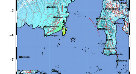 BMKG: Gempa Bumi M 7,4 di Tanahbumbu, Kalimantan Selatan