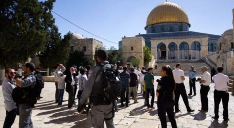 Puluhan Pemukim Kembali Serbu Masjid Al-Aqsa dengan Perlindungan Polisi