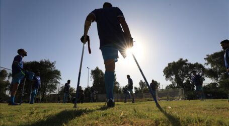 Penyandang Disabilitas Irak Korban Perang,Temukan Pelipur Lara Lewat Sepak Bola