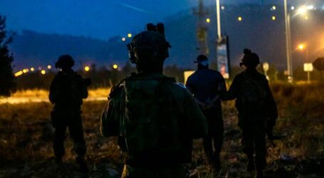 Pasukan Pendudukan Israel Tangkap Lima Pemuda Setelah Lakukan Serbuan