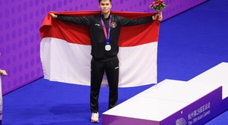 Indonesia Raih Medali Perak Pertama di Asian Games 2023