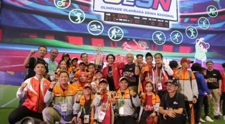 DKI Jakarta Juara Umum Olimpiade Olahraga Siswa Nasional 2023
