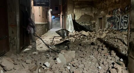 Maroko Lanjutkan Pencarian Korban Gempa