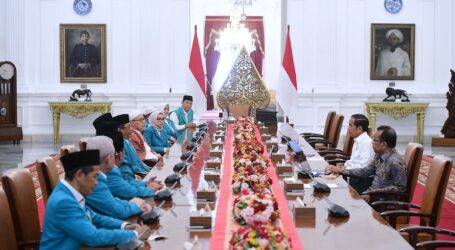 PP Parmusi Bersilaturahmi Kepada Presiden Jokowi di Istana Merdeka