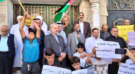 Aktivis Yordania Gelar Aksi Duduk Tuntut Buka Blokade Gaza