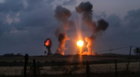 Pesawat Israel Bom Lokasi Kontrol Lapangan di Gaza