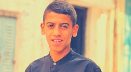 Seorang Anak Palestina Syahid Ditembak Pasukan Pendudukan Israel