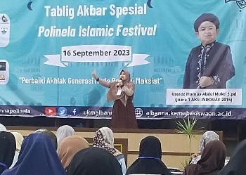 33 Santri Al-Fatah Ikuti Polinela Islamic Festival 2023