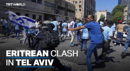 Ratusan Warga Israel Eritrea Bentrok dengan Polisi