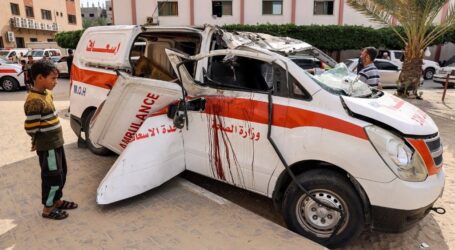 Israel Bom Ambulans, Empat Tenaga Medis Palestina Syahid