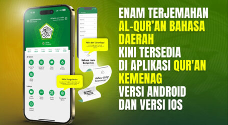 Aplikasi Qur’an Kemenag Sediakan 6 Terjemahan Bahasa Daerah