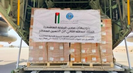 Yordania Kirim Bantuan 45 Ribu Ton Biji-bijian, 7 Truk Medis ke Gaza dan Tepi Barat 