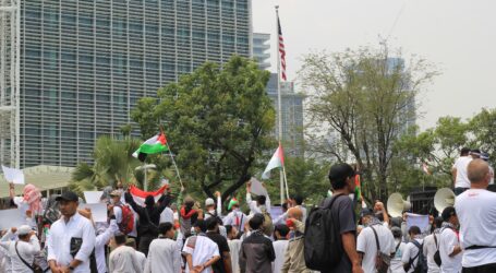 Aksi Damai Bela Palestina di Jakarta, Tuntut AS Hentikan Dukungan ke Israel