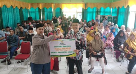 BAZNAS Kab Cirebon Salurkan Bantuan 1000 Guru DTA dan TPQ