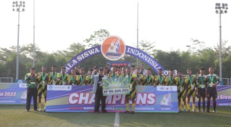 Provinsi Lampung Raih Juara 1 Gala Siswa Indonesia 2023
