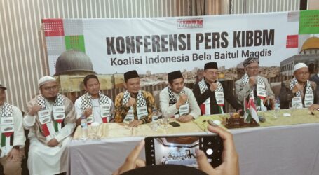 Koalisi Indonesia Bela Baitul Maqdis Sampaikan Pernyataan