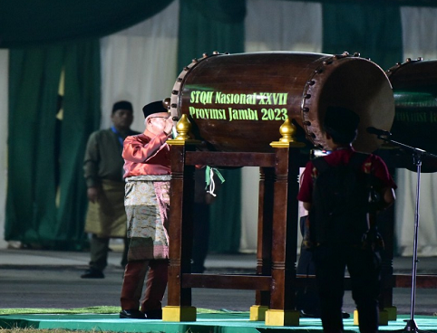 Wapres Buka STQH Tingkat Nasional XXVII Di Jambi