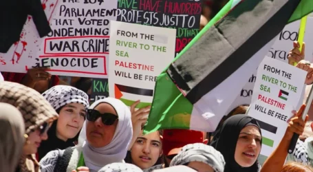 Puluhan Ribu Warga Australia Unjuk Rasa Dukung Palestina