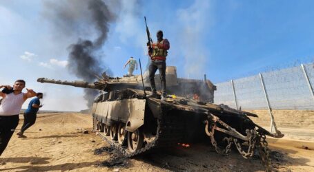 Pejuang Palestina Tangkis Serangan Darat Israel di Beit Hanoun